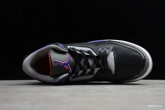 Cheap EP Air Jordan Purple Black CT8532-050 Court Retro 3 CT8532-050 0119